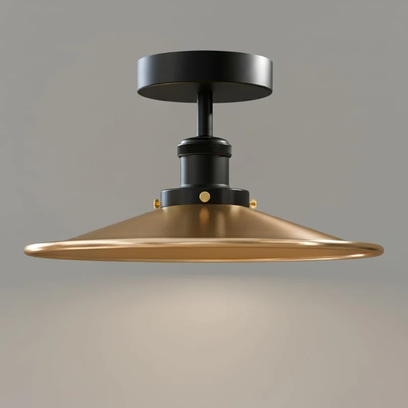 LEDSONE Vintage Deckenleuchte im Industrial-Design E27 ~3775