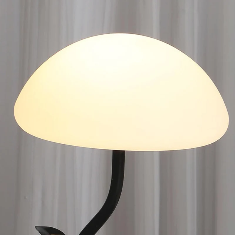 Table Lamp Night Light Creative Mushroom LED, White