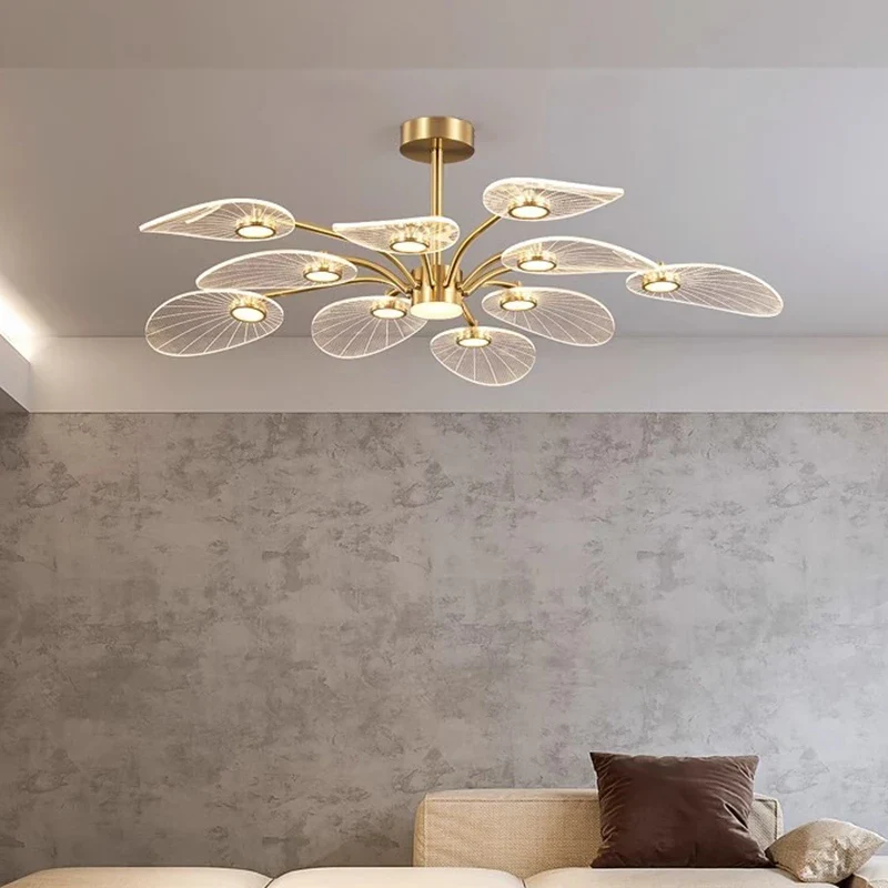Moderne LED-Hängeleuchte aus Acryl für Wohnzimmer – Armoniquez