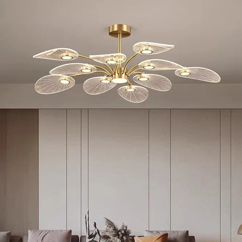 Moderne LED-Hängeleuchte aus Acryl für Wohnzimmer – Armoniquez