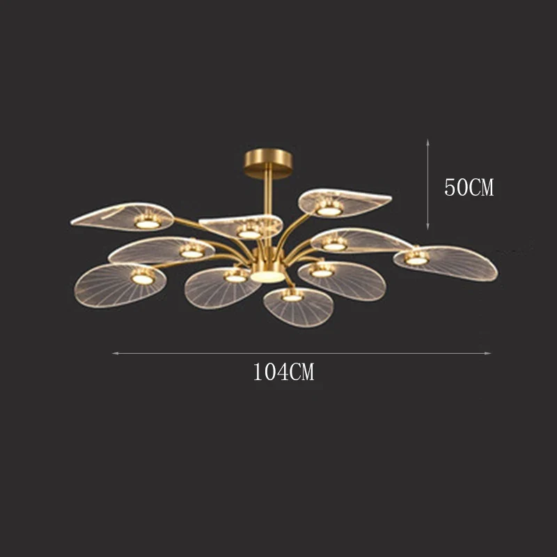 Moderne LED-Hängeleuchte aus Acryl für Wohnzimmer – Armoniquez