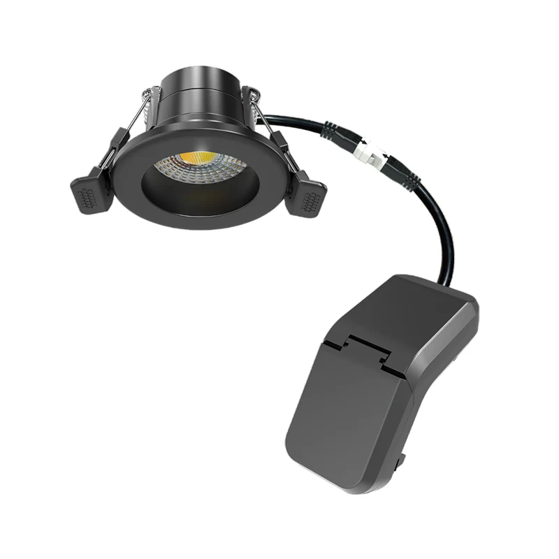 Mini-LED-Einbaustrahler | MIMI | 4 W | Farbtemperaturschalter | Schwarz | Dimmbar
