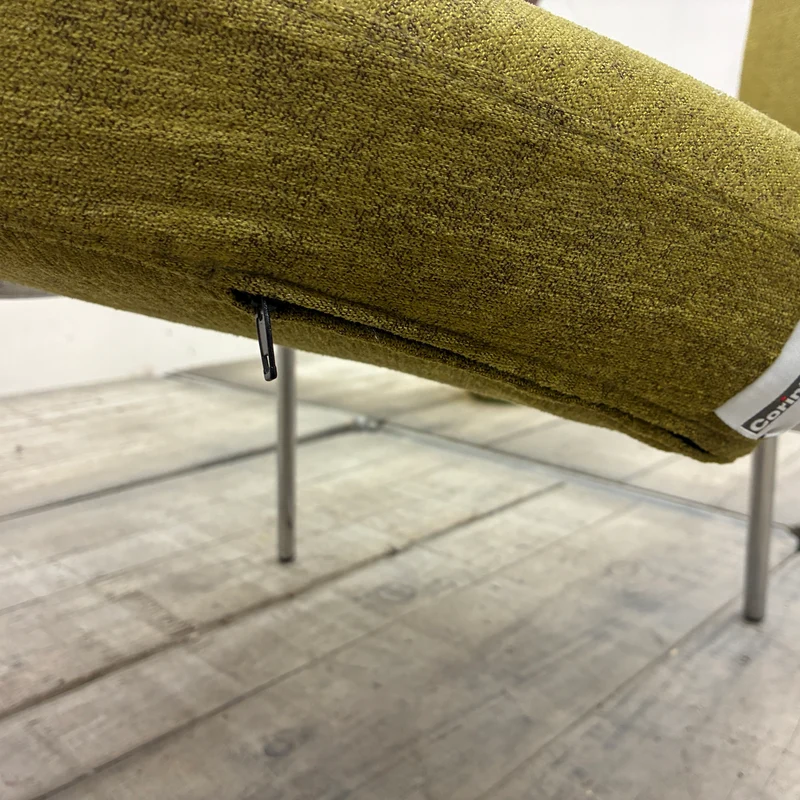 Corinto Loungesessel Grün Chrom Sessel Stuhl Gebraucht