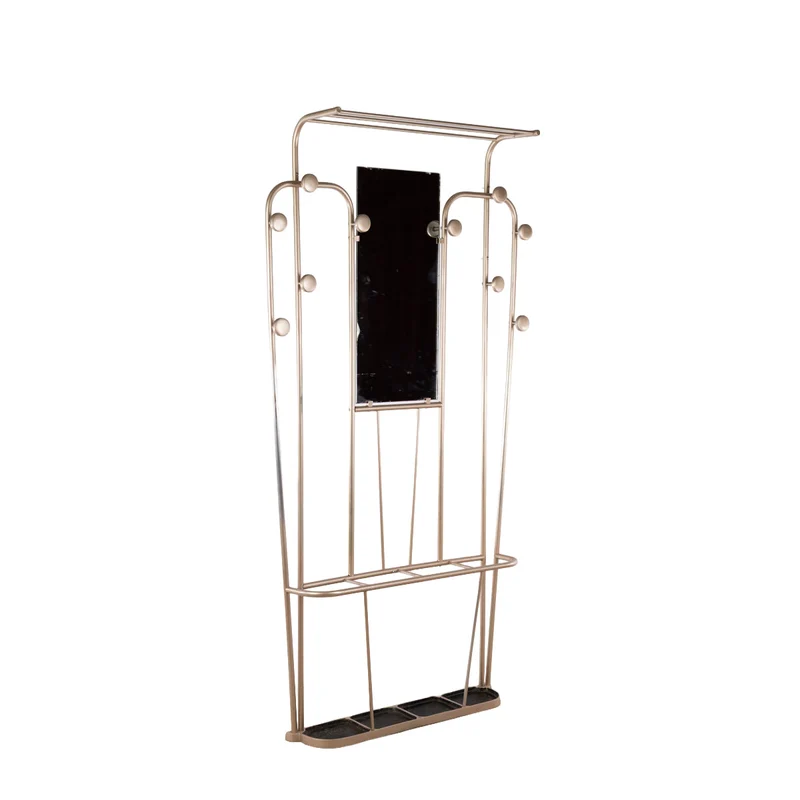 1930er Art Deco Wandgarderobe