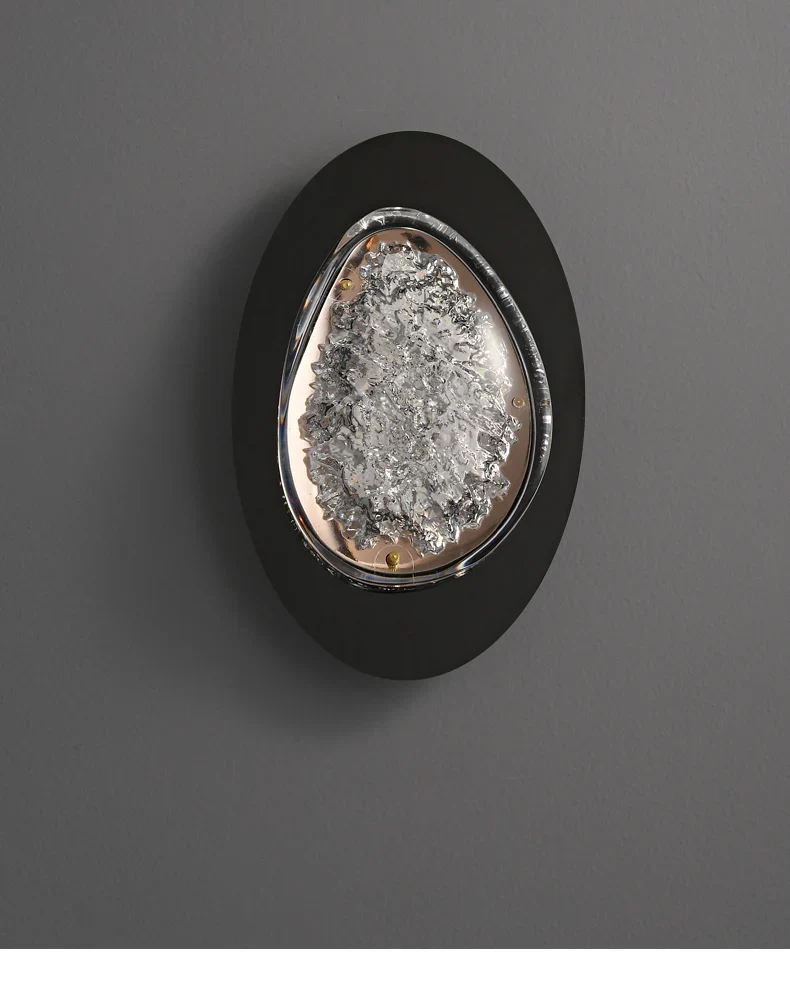 Art-Déco-Wandleuchte aus Acryl für Schlafzimmer – Séréniteia