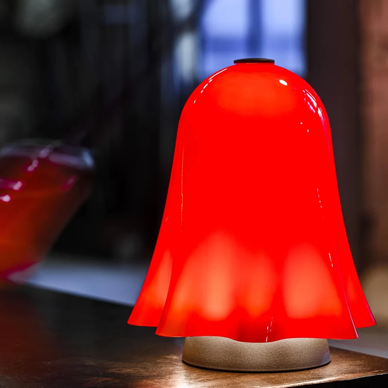Murano Glass Table Lamp FANTASMINO by Venini