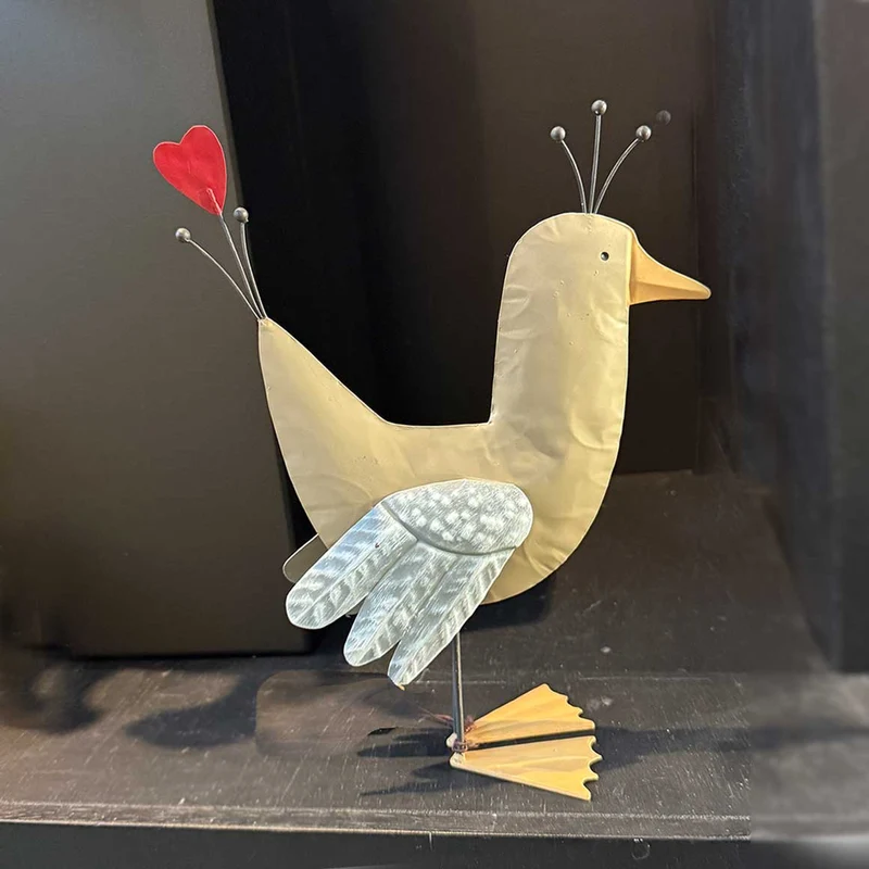 Vogel mit Herz