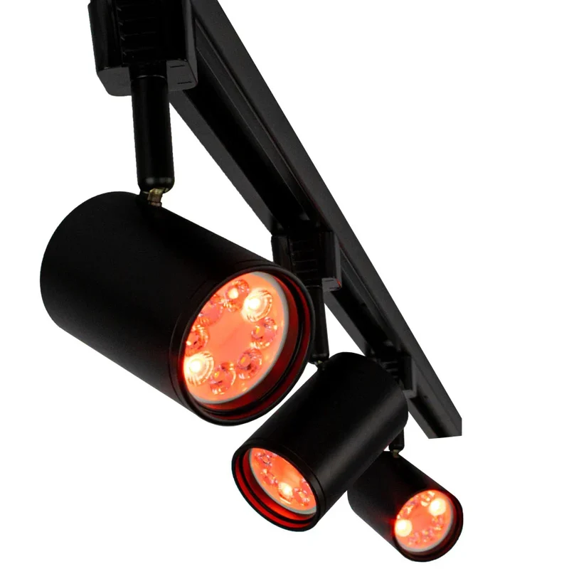 Smart Rail System 1-phasig | Schwarz | 1 Meter | HUE-kompatibel | inkl. 3x intelligente GU10-Spots