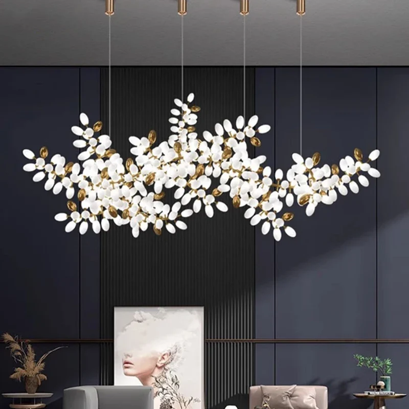 Moderne LED-Hängeleuchte für Wohnzimmer – Zénithrai