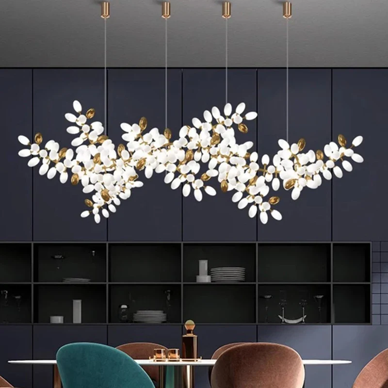 Moderne LED-Hängeleuchte für Wohnzimmer – Zénithrai