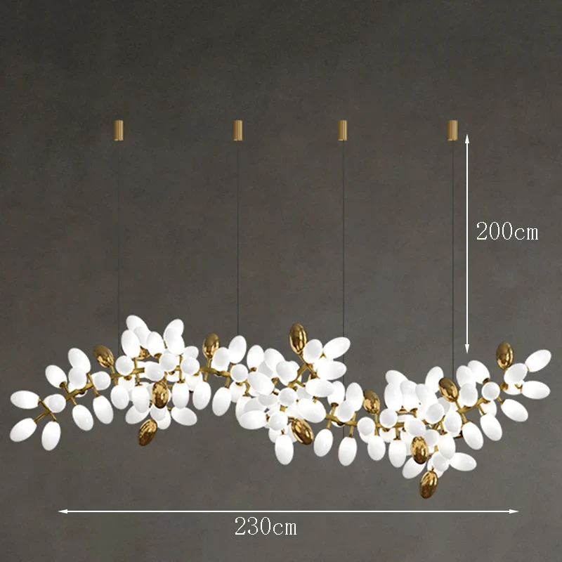 Moderne LED-Hängeleuchte für Wohnzimmer – Zénithrai