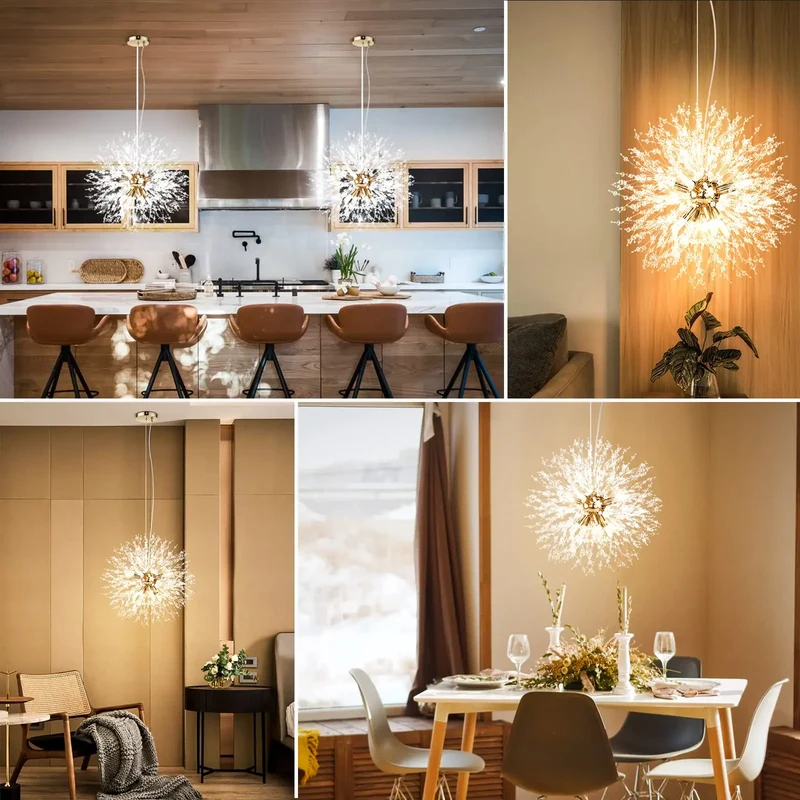 Moderne Kristall-Deckenleuchte für Schlafzimmer und Wohnzimmer – Cristarioni
