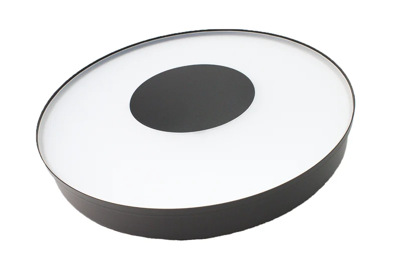 Dreiphasige UFO-Schienenleuchte | GALACTIC | 20-25-30 Watt Schalter | CCT-Schalter | Schwarz