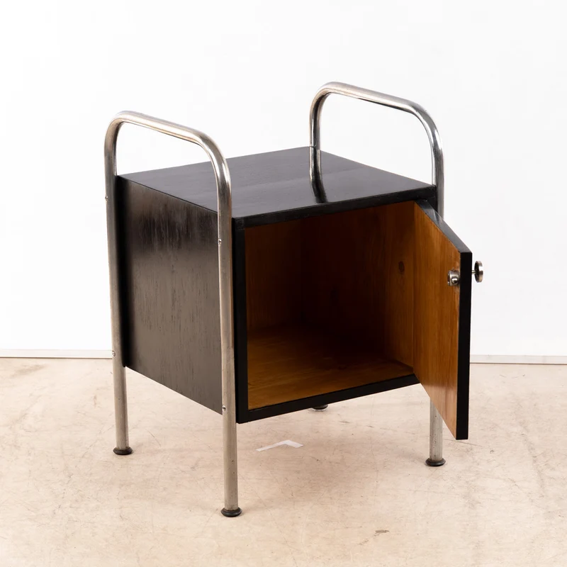1930er Bauhaus Nachtschränke, 2er Paar