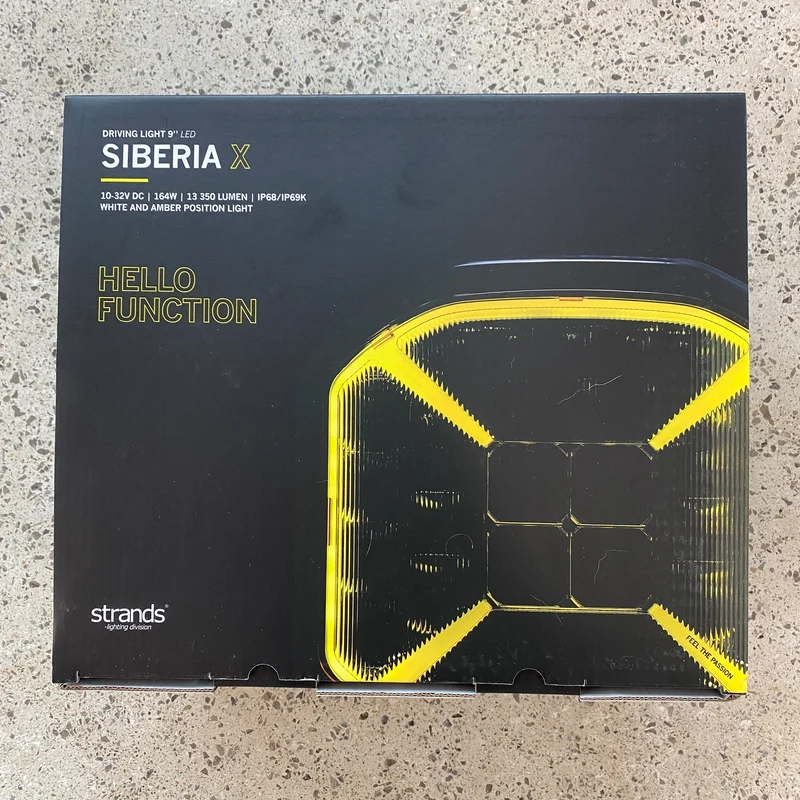 Strands Siberia X Fahrlicht 9"