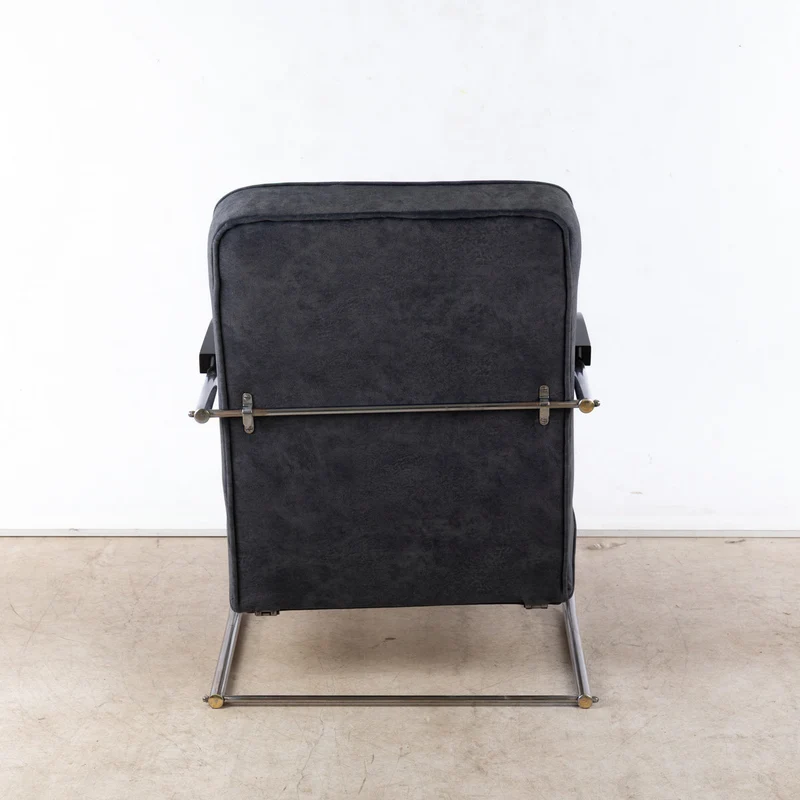 1930er Bauhaus Sessel aus Stahlrohr