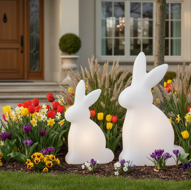 Gartenlicht Hase