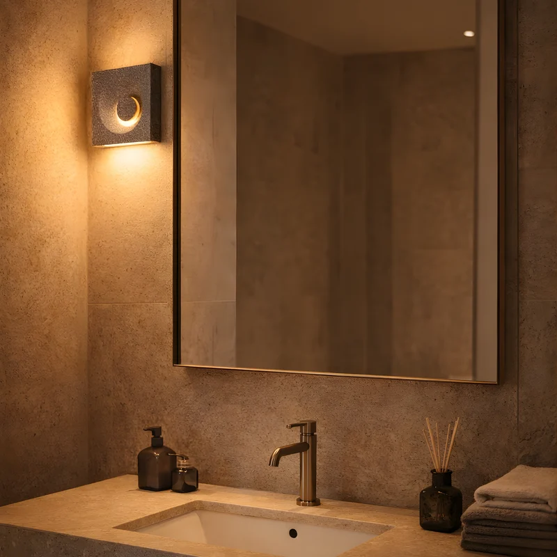 Moderne Wandleuchte aus Keramik – Armonéa