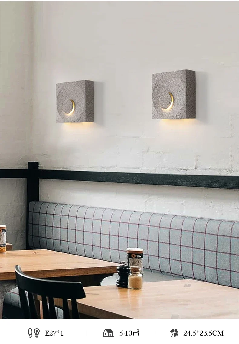 Moderne Wandleuchte aus Keramik – Armonéa