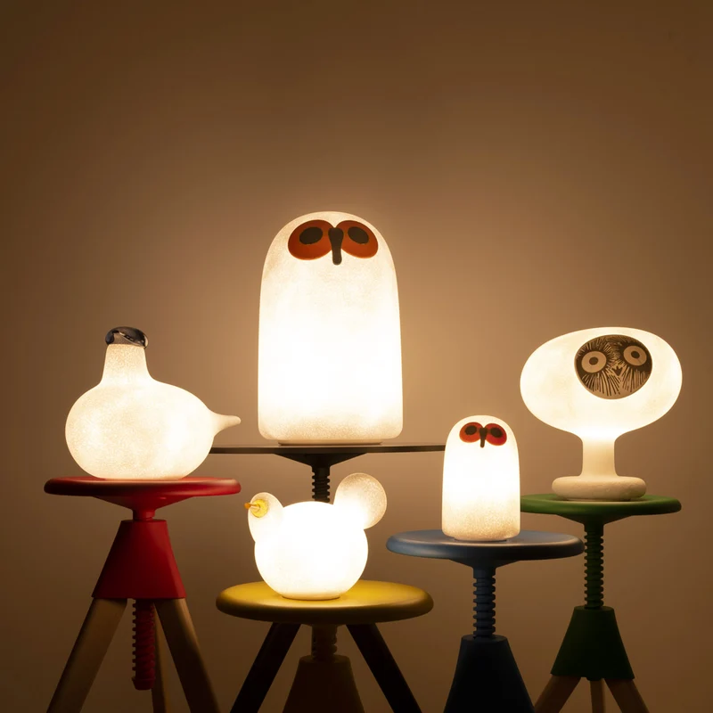 Rechargeable Table Lamp KIRASSI by Oiva Toikka for Magis
