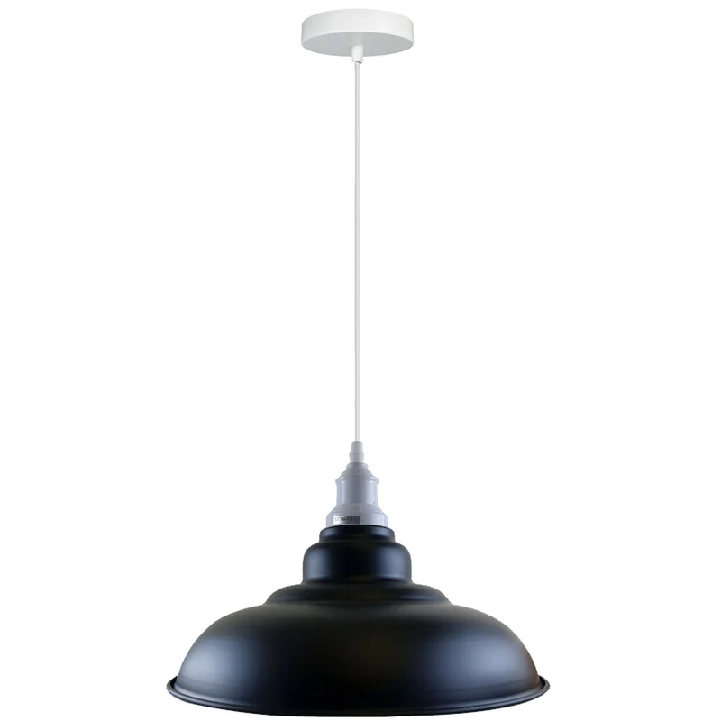 Vintage Fabriklampe – Industrie Pendelleuchte Esstisch Retro | Ø32cm | E27 ~3948