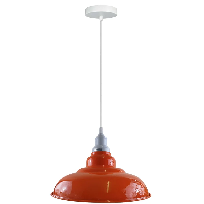 Vintage Fabriklampe – Industrie Pendelleuchte Esstisch Retro | Ø32cm | E27 ~3948