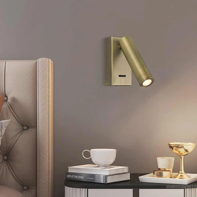 Wall Sconce Spotlight LED Circle / Rectangle for Reading