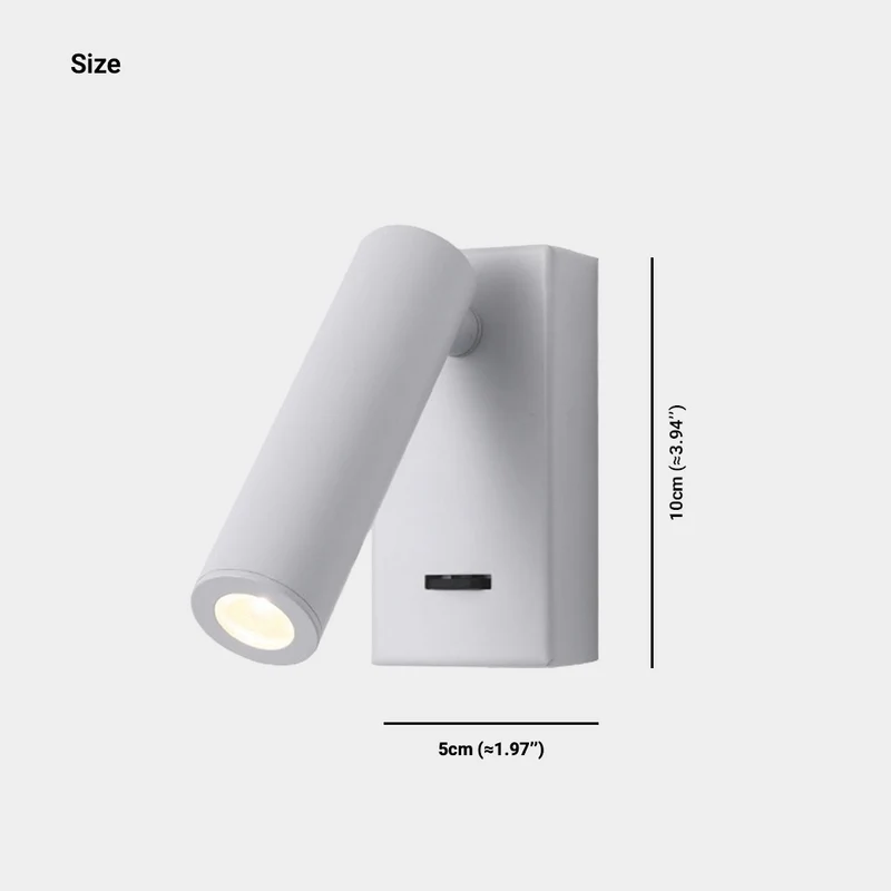 Wall Sconce Spotlight LED Circle / Rectangle for Reading