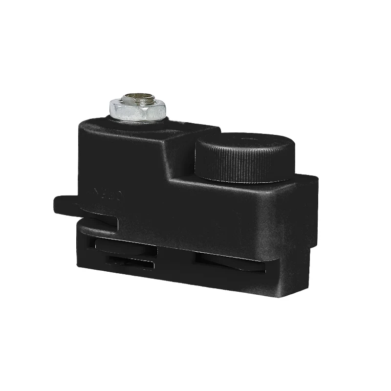 1-Phasen-Schienenpendeladapter – Schwarz