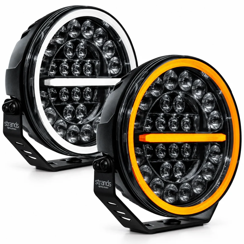 Strands Firefly PRO LED-Fahrleuchte mit Stroboskopfunktion / 9"