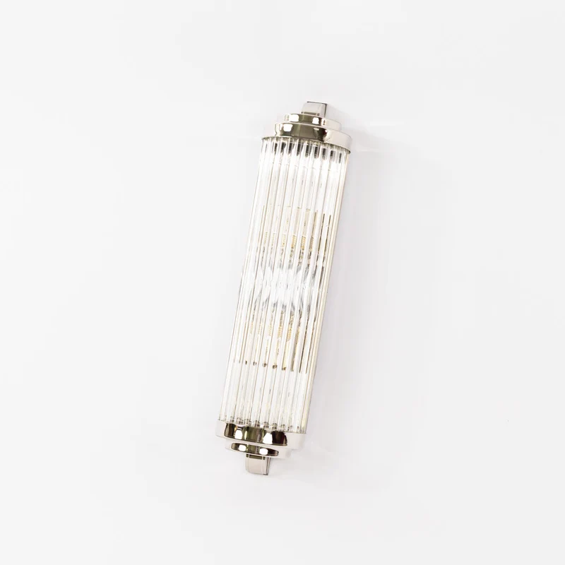 Art Deco Wandlampe B, Opalglas