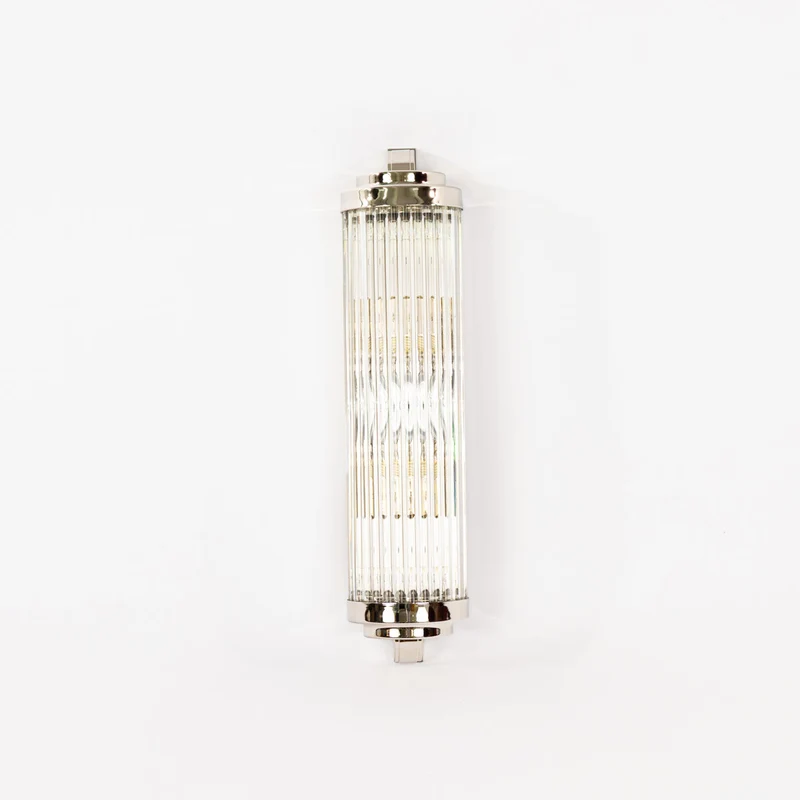 Art Deco Wandlampe B, Opalglas