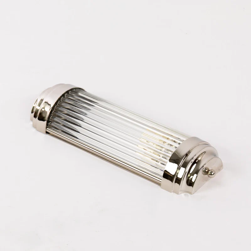 Art Deco Wandlampe S, Opalglas