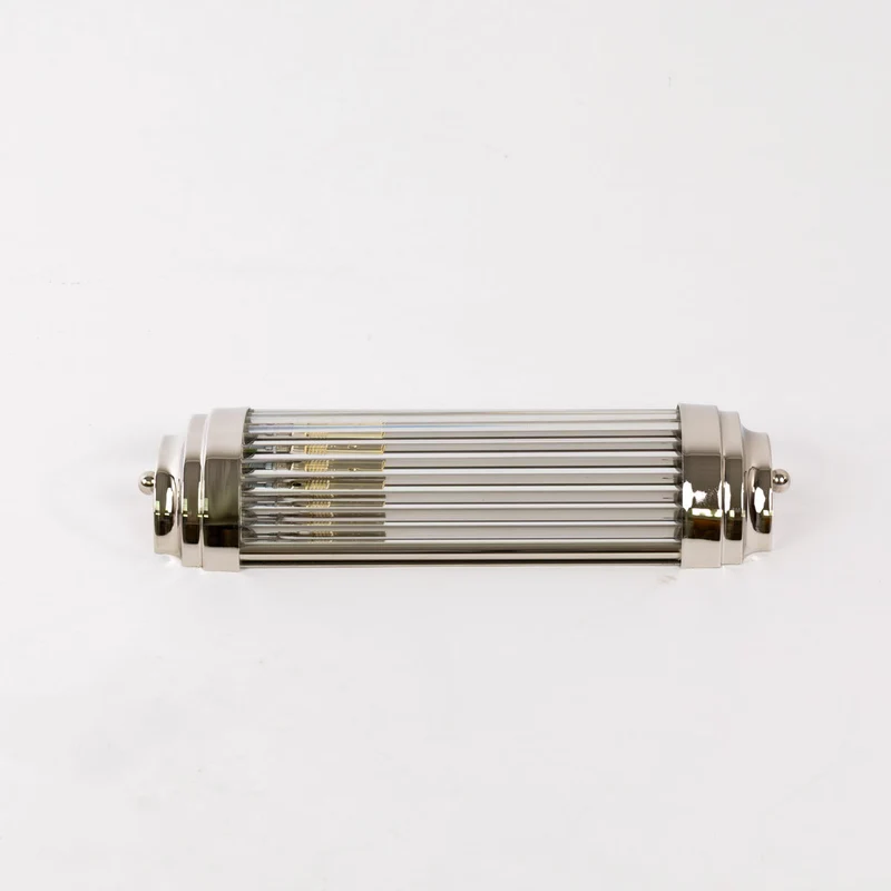 Art Deco Wandlampe S, Opalglas