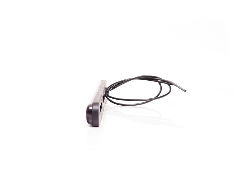 WAS Begrenzungsleuchte, lang, 238 mm, schwarz getönt, dunkle Linse, 12 LED
