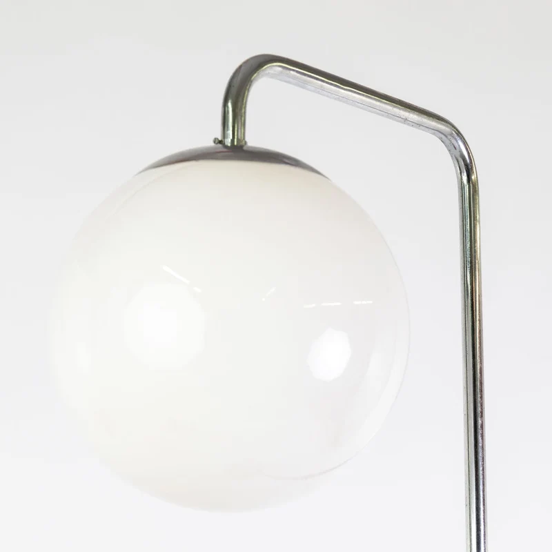 1940er Art Deco Stehlampe mit verstellbarer Ablage