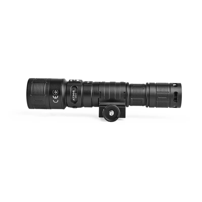 LED-Militärtaschenlampe | Wiederaufladbar | 10 W | 1000 Lumen | 5000 K | IP66 | mit Rotlichtfunktion