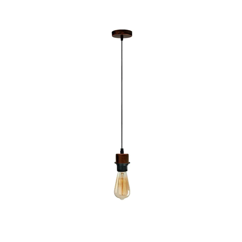 Vintage Hängelampen einzeln Set E27 ~3749