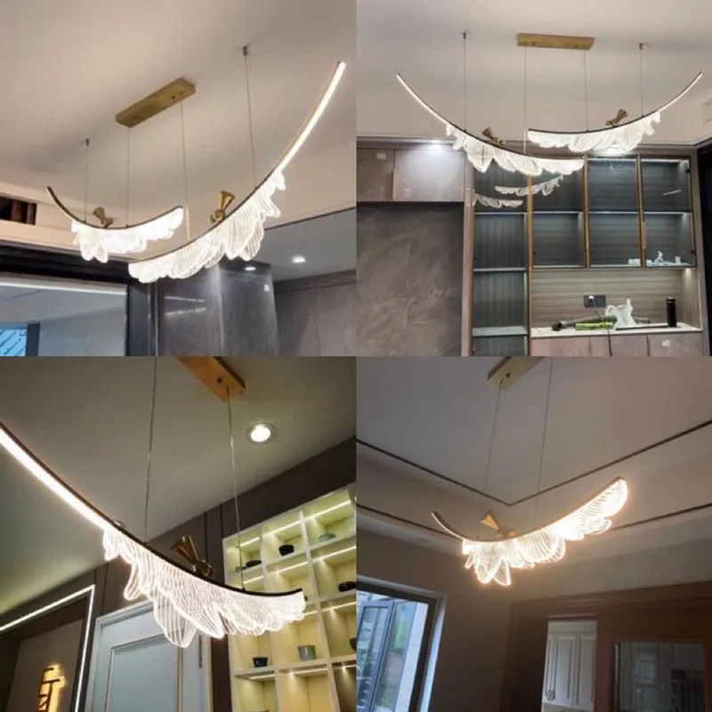 Moderne Metall-Hängeleuchte für Esszimmer – Arionel