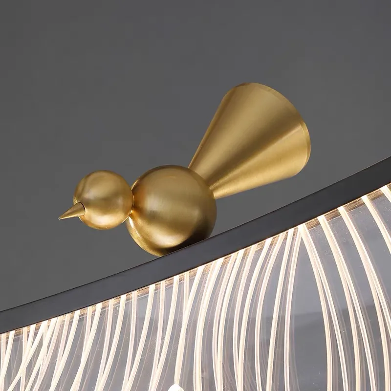 Moderne Metall-Hängeleuchte für Esszimmer – Arionel