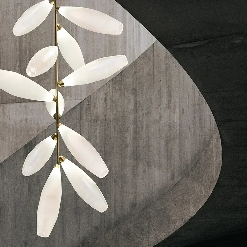 LED-Pendelleuchte aus Glas im nordischen Design für Esszimmer – Estelara