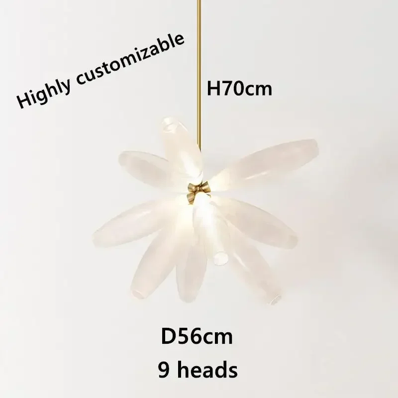 LED-Pendelleuchte aus Glas im nordischen Design für Esszimmer – Estelara