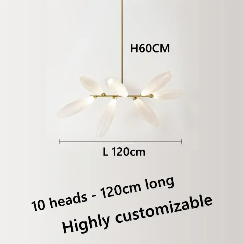 LED-Pendelleuchte aus Glas im nordischen Design für Esszimmer – Estelara