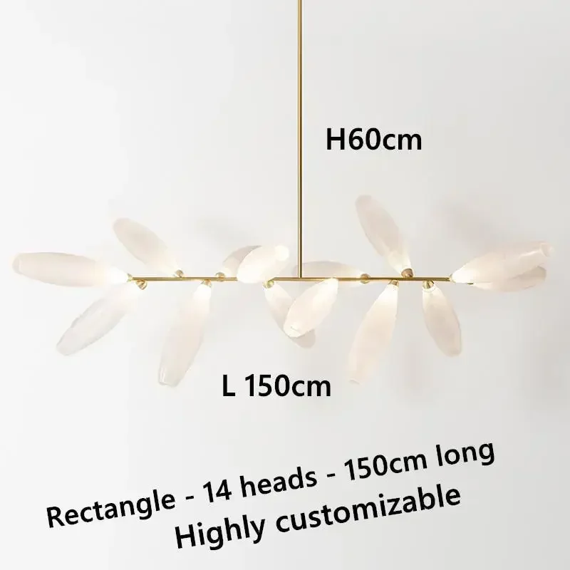 LED-Pendelleuchte aus Glas im nordischen Design für Esszimmer – Estelara