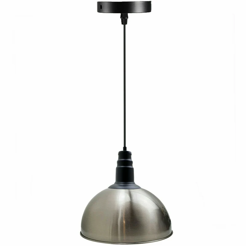 Industrielle Pendelleuchte Hängeleuchte Metall E27 messing Pendellampe~3828