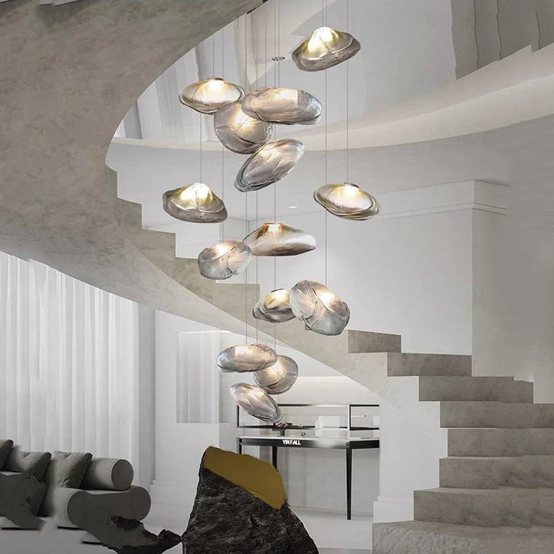 Moderne Hängeleuchte aus Legierung für Esszimmer – Armoniquem