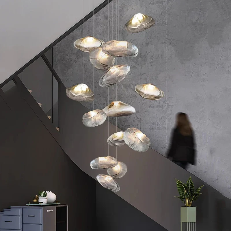 Moderne Hängeleuchte aus Legierung für Esszimmer – Armoniquem