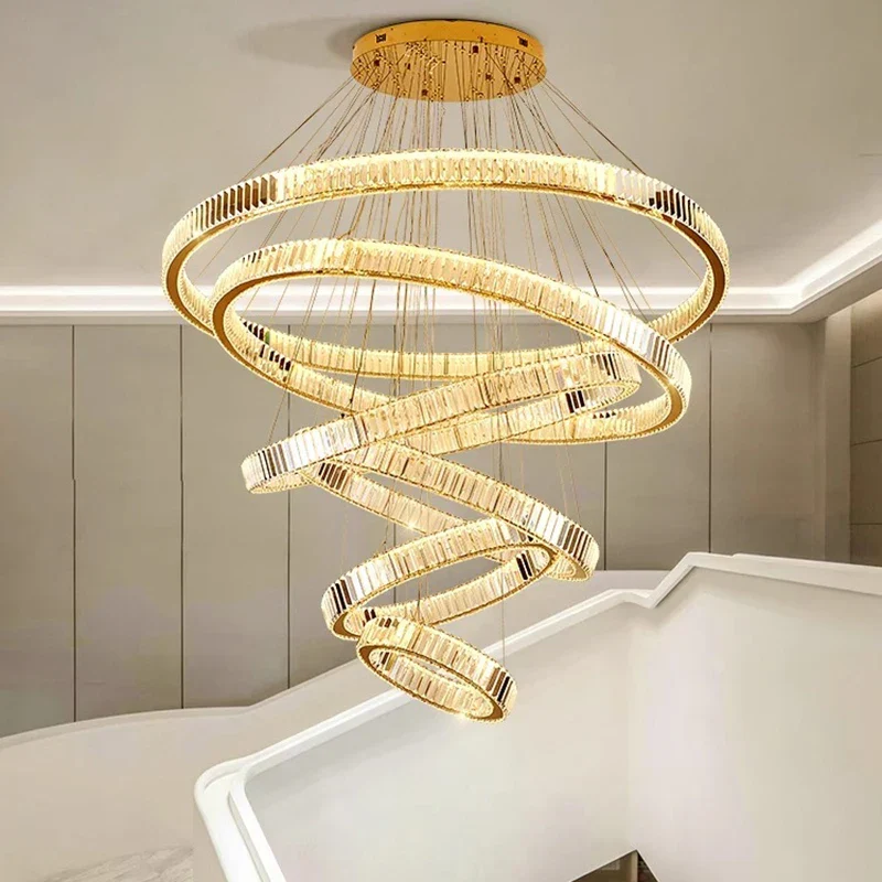 Moderne Kristall-Pendelleuchte für Esszimmer – Cristariony