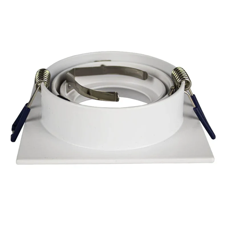 Zigbee smart Einbaustrahler Weiß 4,7W | Quadratisch | 80mm | HUE-kompatibel | RGB-CCT