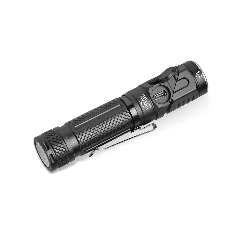 LED-Taschenlampe | Wiederaufladbar | 10 W | 1000 Lumen | 5000 K | IP66 | mit neigbarem Kopf